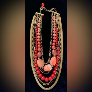 Vintage 6 Strand Layered Necklace